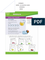 Cie Primary 4 CHAPTER Area and Perimeter Number Mathematics Exercise