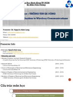 Môn h Ọc - Thông Tin Di Động Chapter 1 - Introduction to Wireless Communications