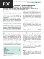 Download Systmatic review of DMARDs for RA by peterhaynes SN5006207 doc pdf