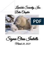 Spring 21 Sigma Installs Program