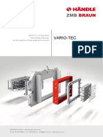 Vario-Tec: VARIO-TEC One Step Ahead Trend-Setting Technology For The Production of High-Quality Brick Products