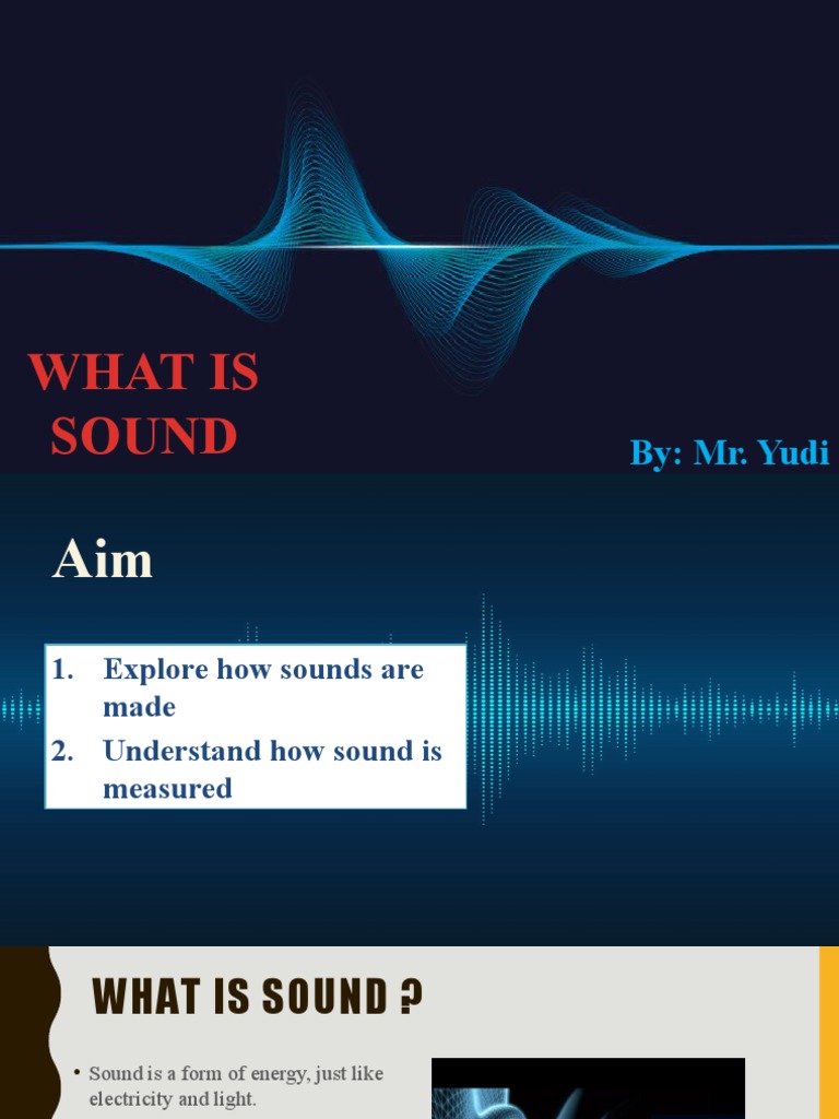 Understanding Sound: Sources and Measurement | PDF | Foreign Language ...