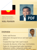 Noel Pearson - Champion of Social Justice