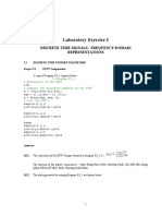 Laboratory Exercise 3: Discrete-Time Signals: Frequency-Domain Representations