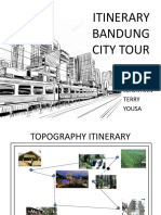 Itinerary Bandung City Tour