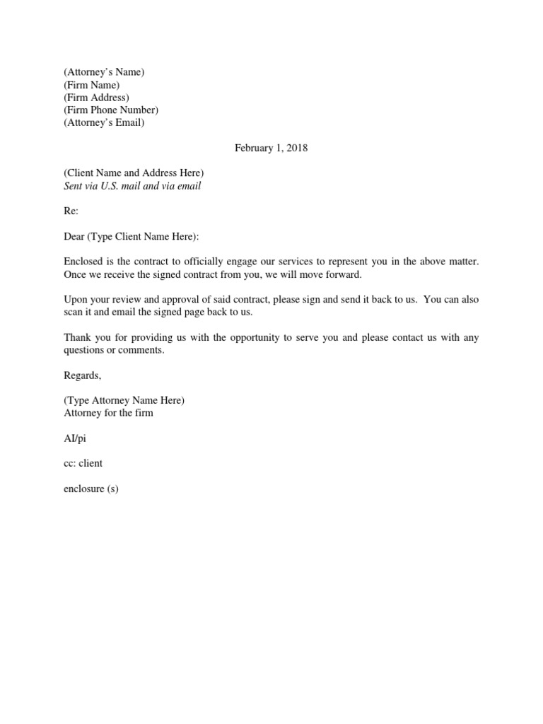 Client Engagement Letter | PDF
