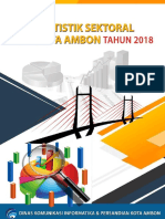 Statistik Sektoral Kota Ambon 2018