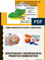Identificacion y Presentacion de Productos Farmaceuticos