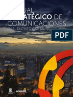 Manual Estratégico de Comunicaciones en El Distrito Capital