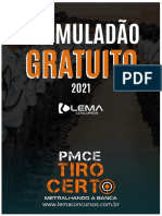 SIMULADO GRATUITO PMCE