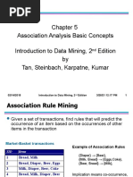 Association Analysis Basic Concepts Introduction To Data Mining, 2 Edition by Tan, Steinbach, Karpatne, Kumar