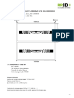 Etiqueta Adesiva RFID E51 100x50mm