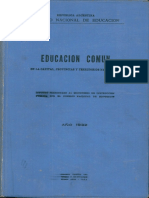 Educacion Comun 1932 Instituto Bernasconi