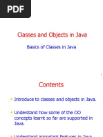 Classes and Objects in Java