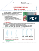 Lentille Minces Cours