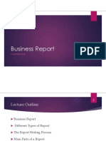 Business Report: Chapter Four