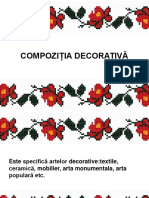 Compozitia decorativa