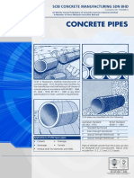 Concrete Pipes: Scib Concrete Manufacturing SDN BHD