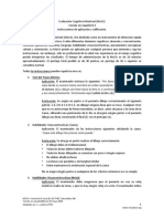 Evaluación Cognitiva Montreal 8.3 Instrucciones