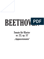 BEETHOVEN - op. 57. Piano Sonata no. 23 ''Appassionata''