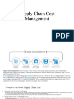 Supply Chain Cost