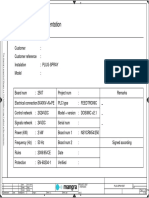 Electric Project Documentation: . +A PROJECT 2507 1. Information PLUG-SPRAY2507