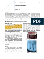 Bleaching internal gigi pasca perawatan endodontik