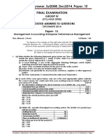 Suggested Answer - Syl2008 - Dec2014 - Paper - 15 Final Examination: Suggested Answers To Questions