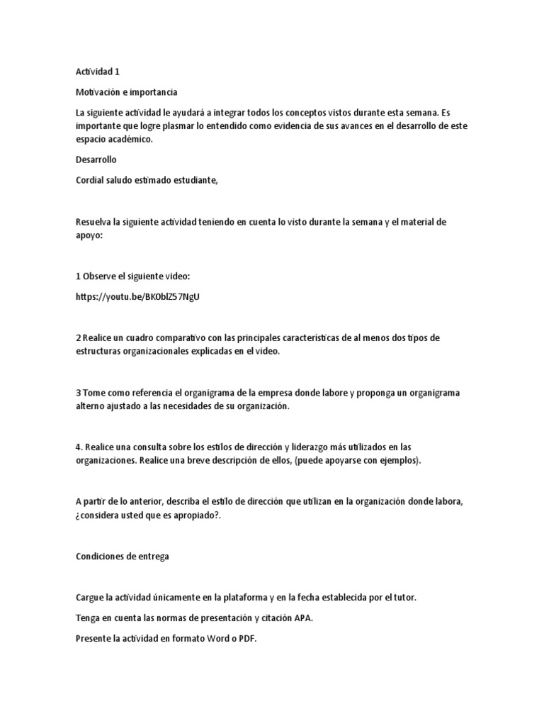 Actividad 1 Unidad 2 | PDF | Crecimiento personal y profesional