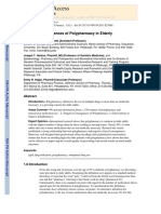 NIH Public Access: Clinical Consequences of Polypharmacy in Elderly