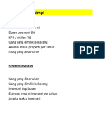 Menghitung Strategi Investasi untuk Mimpi Membeli Properti