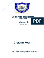 Construction Materials Chapter Four 2021 Revised