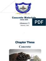 Construction Materials Chapter Three 2021 Revised