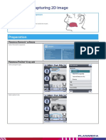 Quick Guide - Capturing 2D Image: Preparation