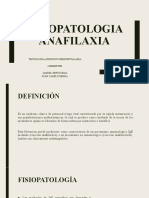 Fisiopatologia Anafilaxia