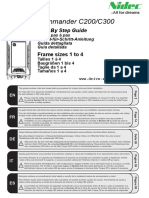 Commander C200-C300 (Frame 1 to 4) Step By Step Guide Multilingual Issue 1