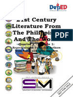 21st CENTURY LITERATURE Q2 - Module 1.2