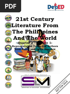 21st CENTURY LITERATURE Q2_Module 1.2