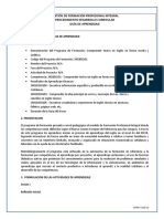 GFPI-F-019 Formato Guia de Aprendizaje Nivel II Inglés