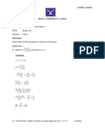 CAPE Integrated Mathematics Paper 2