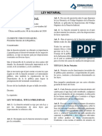 Ley Notarial Ecuador Actual