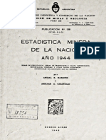 Estadística Minera de la Nación año 1944 (1)