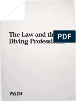 The Law and The Diving Professional