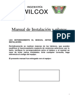 Wilcox Manual de Instalacion y Planos