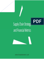 Supply Chain Strategy and Financial Metrics