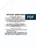 Catálogo Genealógico Das Principais Famílias (Frei Jaboatão, 1768)