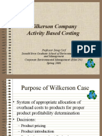 Wilkerson Activity Based Costing Intro