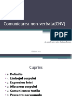 Comunicarea Non-Verbala (CNV)
