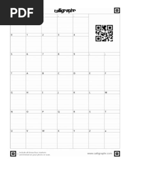 Calligraphr Template