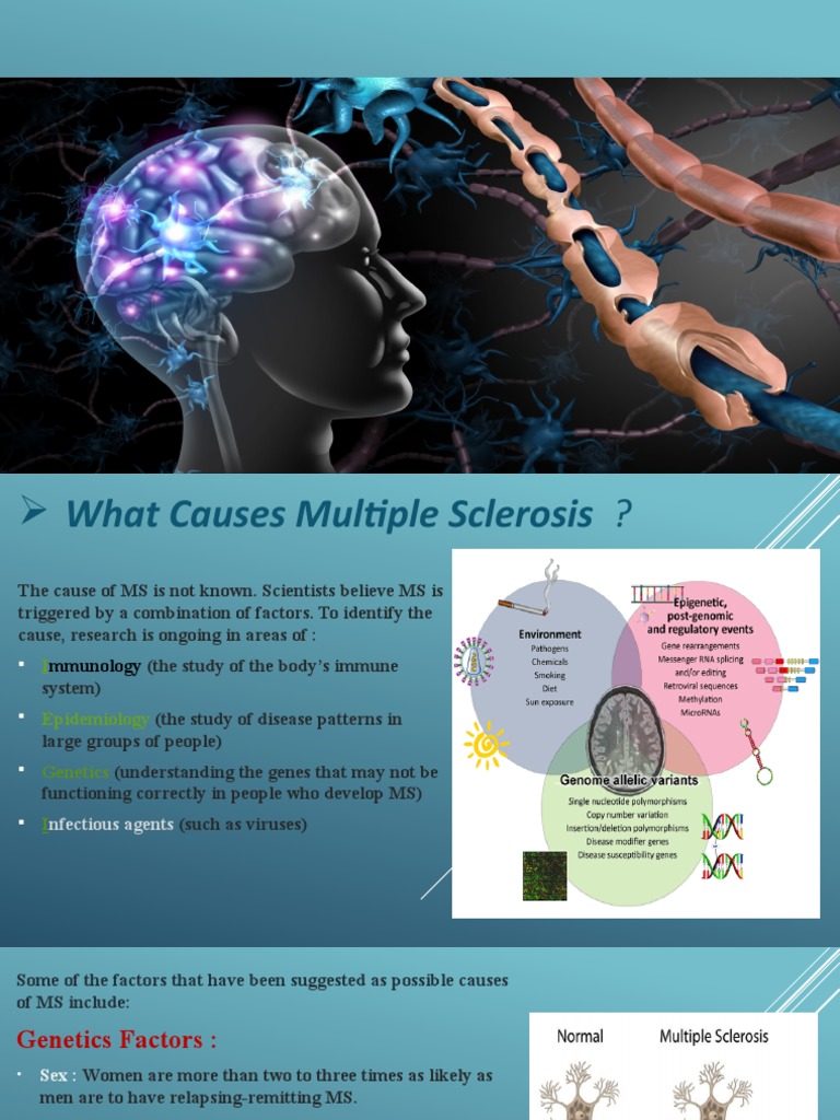 Causes and Risk Factors of MS | PDF | Self-Improvement | Science ...